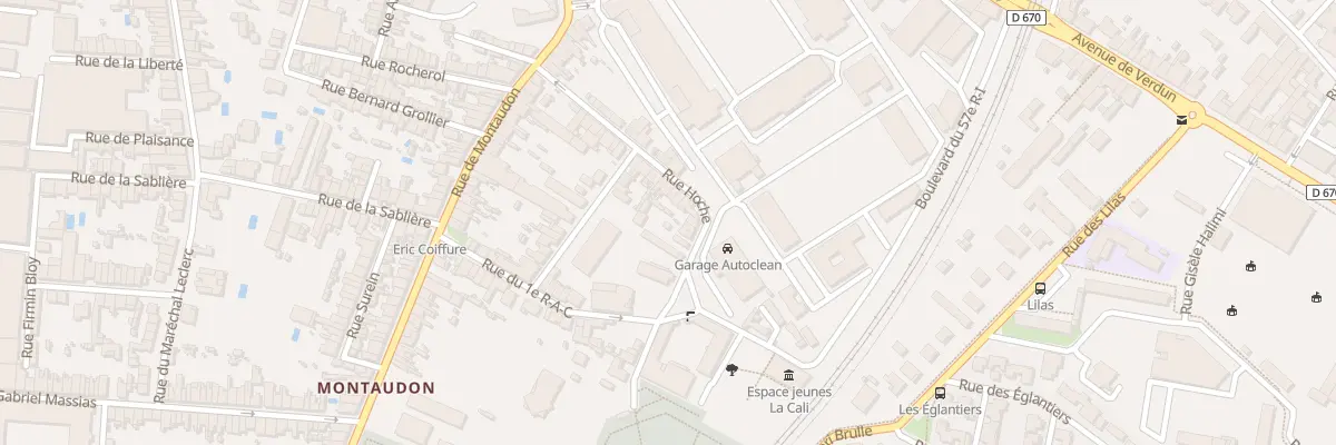 Plan du 46 Rue Hoche à Libourne