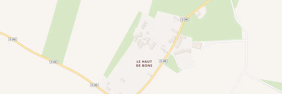 Plan du 85 Imp du Haut de Bons à Bons-Tassilly