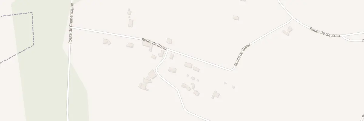 Plan du 668 Rte de Boyer à Savignac-de-l’Isle