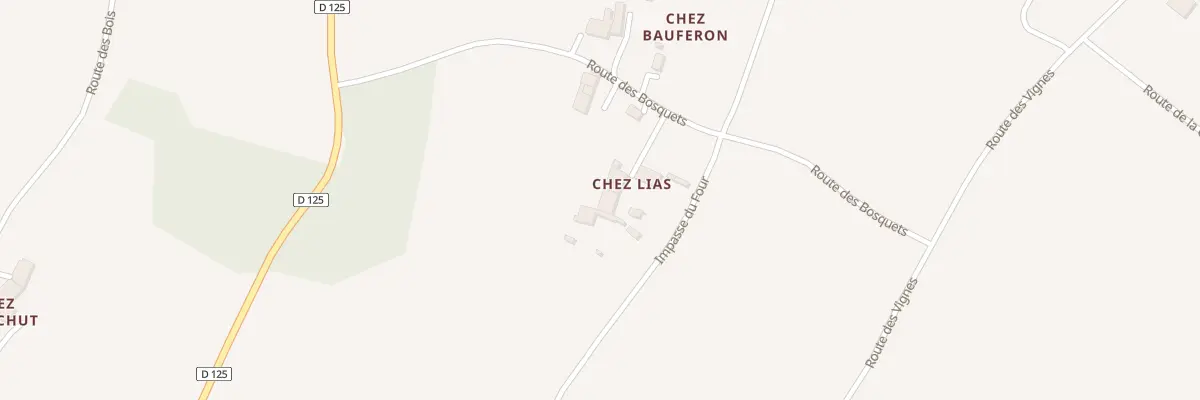Plan du 5134 Chez Lias à Lachaise