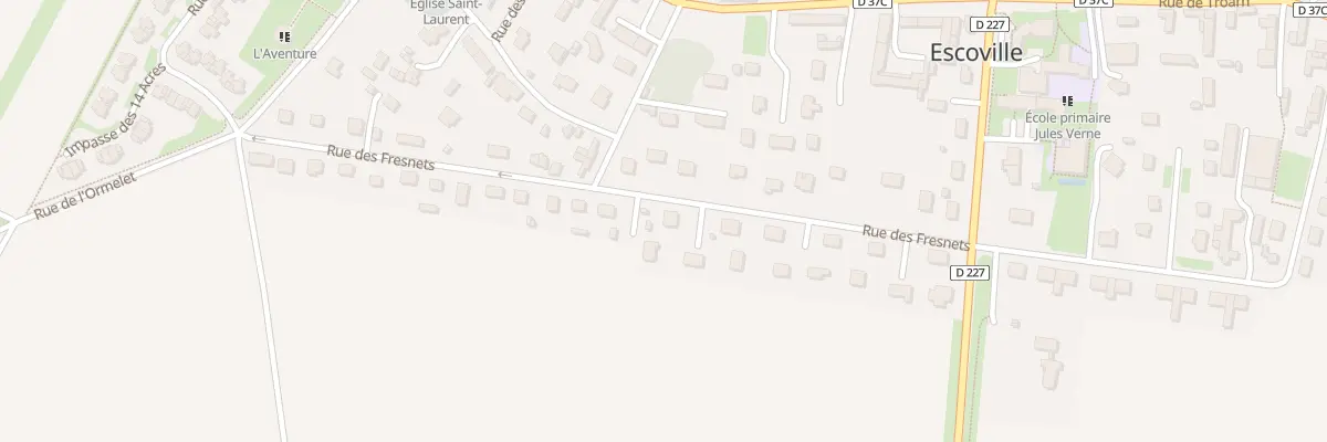 Plan du 18 Rue des Fresnets à Escoville