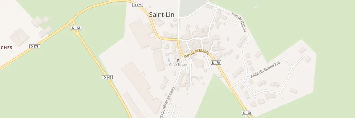 Plan du 1 Rue du Colombier à Saint-Lin