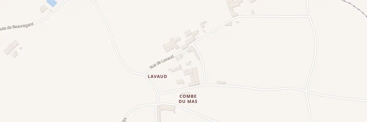 Plan du 106 Rue de Lavaud à Juillac-le-Coq