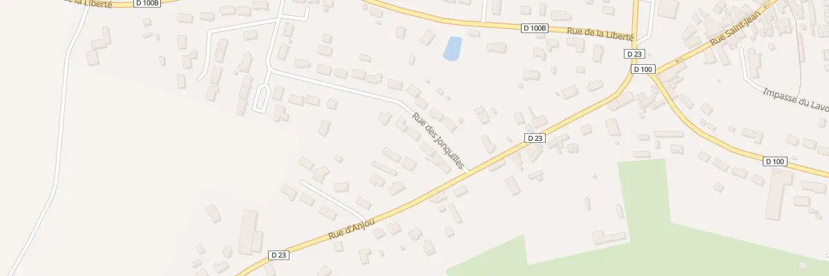 Plan du 16 Rue des Jonquilles à La Chapelle-d’Aligné