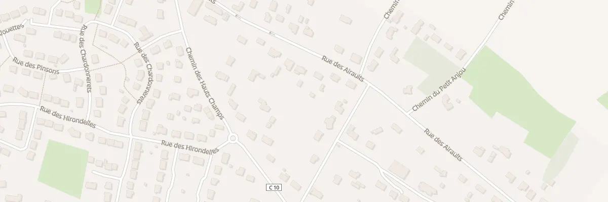 Plan du 54 Rue des Airaults à Beaufort-en-Anjou