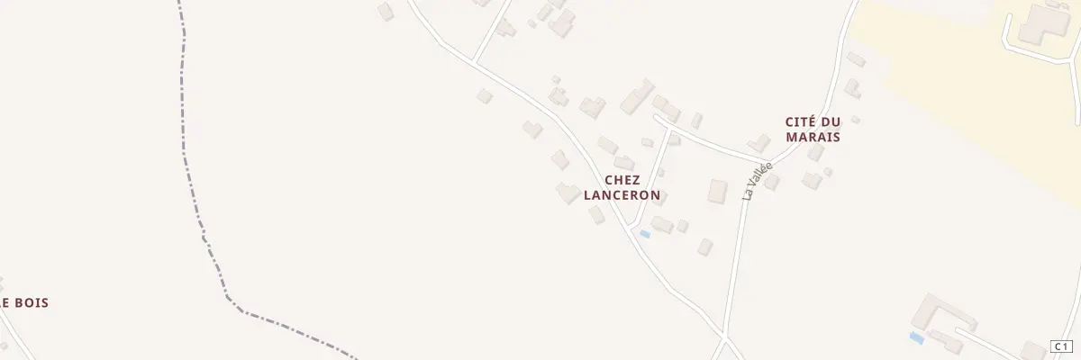 Plan du 3 Terrier de Lanceron à Orignolles
