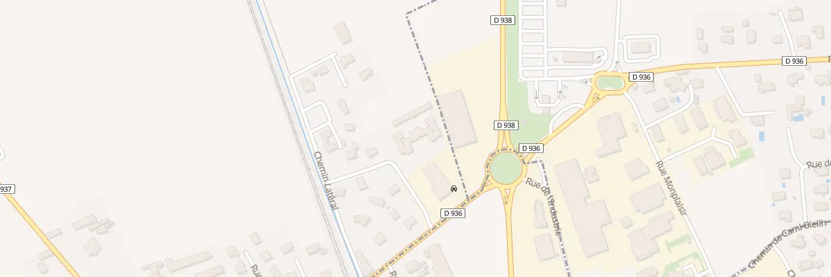 Plan du 4 Rue du Pic du Midi à Mirepeix