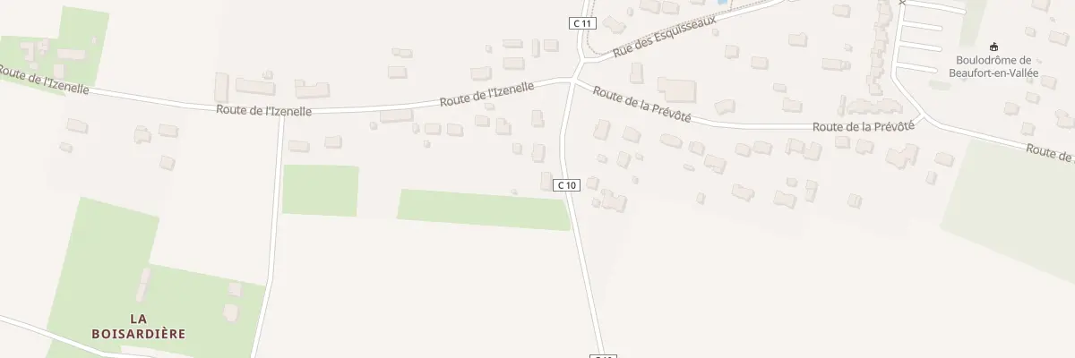 Plan du 26 Rue des Marilleres à Beaufort-en-Anjou