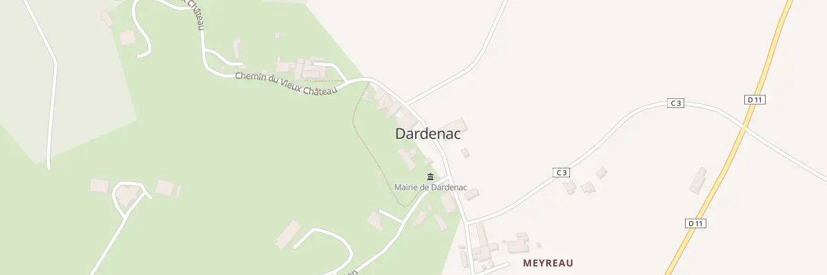 Plan du 9 Chem du Vieux Château à Dardenac