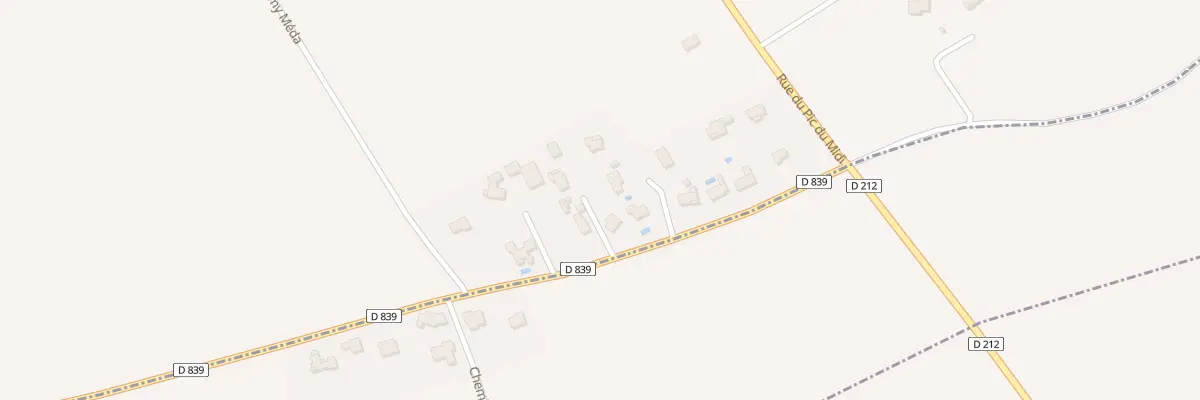 Plan du 9208 Rue de la Chataigneraie à Angaïs