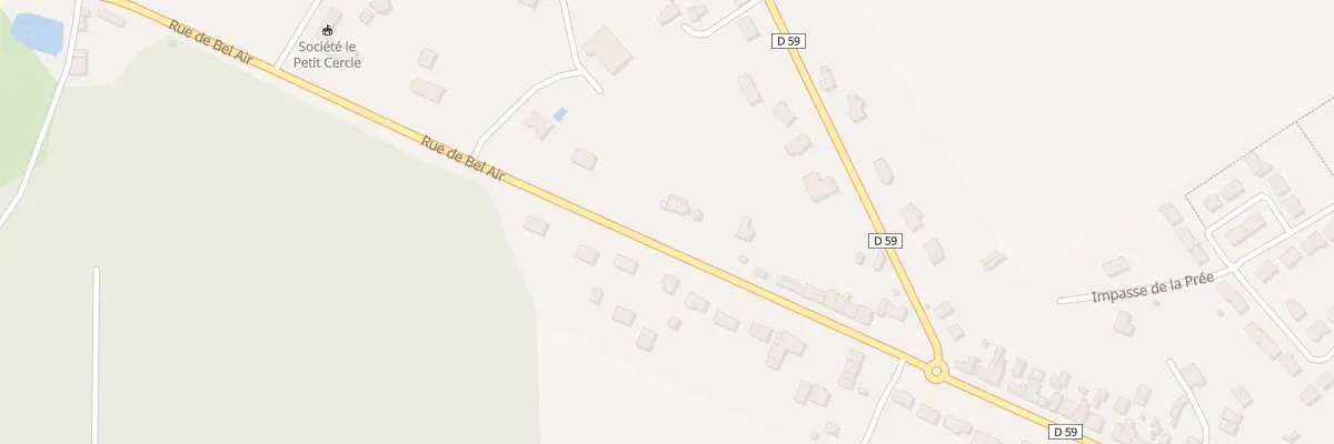 Plan du 62 Rue de Bel-Air à Jarzé Villages