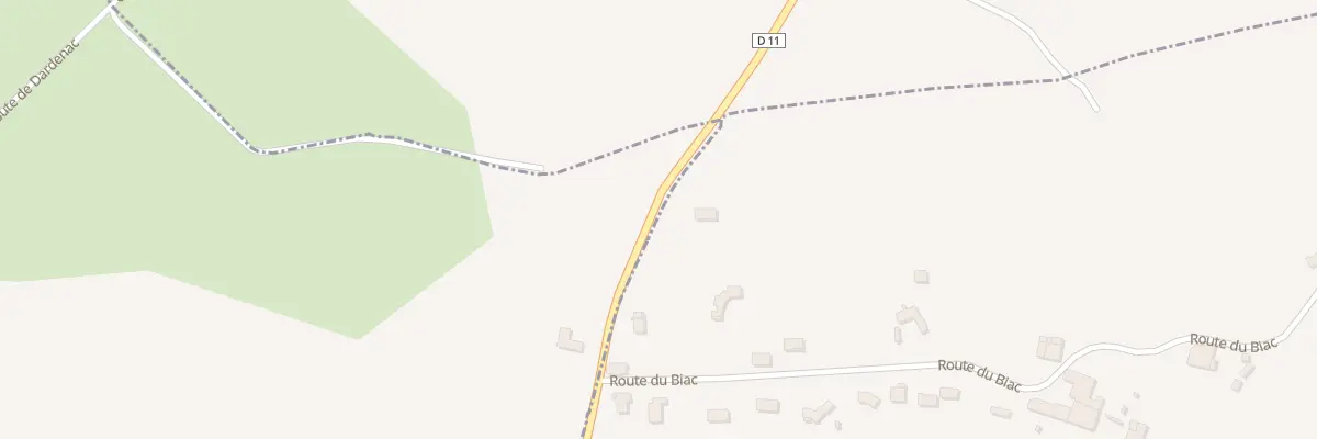 Plan du 5 Rte de Dardenac à Faleyras