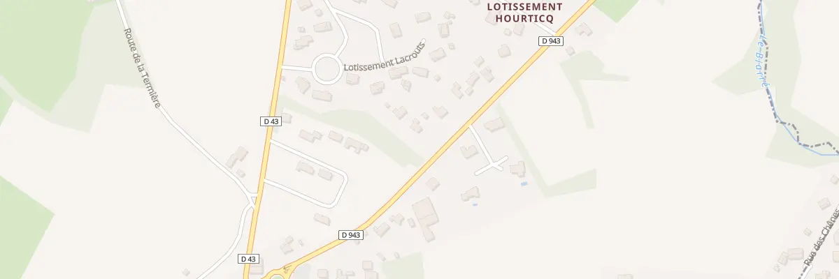 Plan du 15 Rte de Lembeye à Saint-Jammes