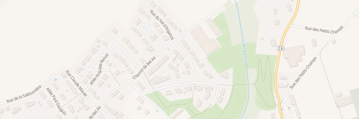 Plan du 40 Rue du Val d’Argance à Durtal