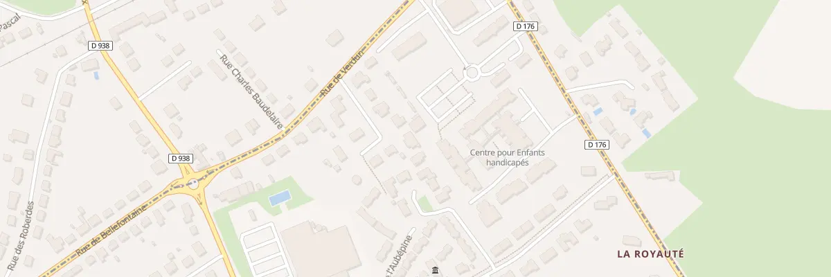 Plan du 7 Rue du Docteur Chambard à Pompaire
