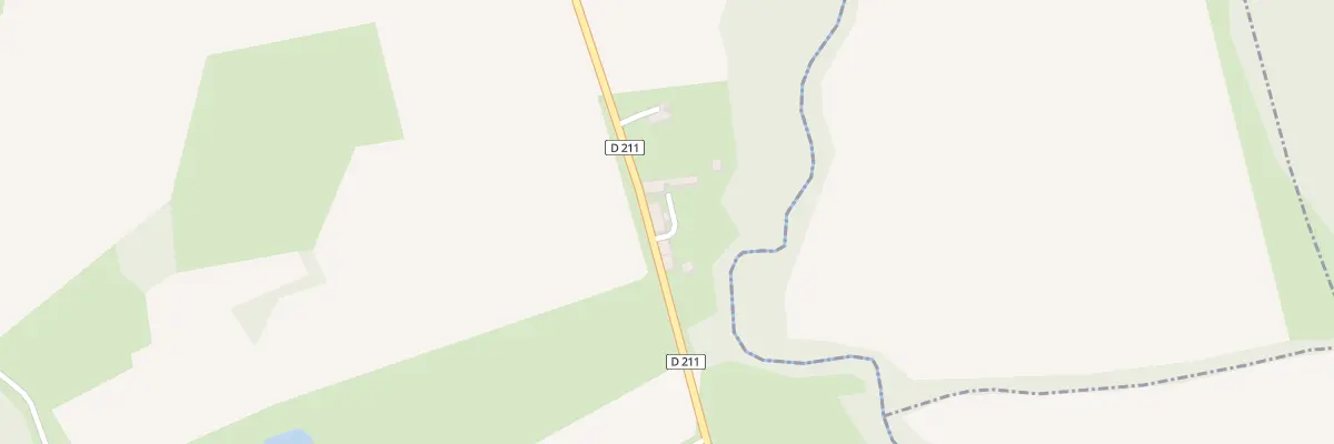 Plan du 7 D 211 à Baliracq-Maumusson