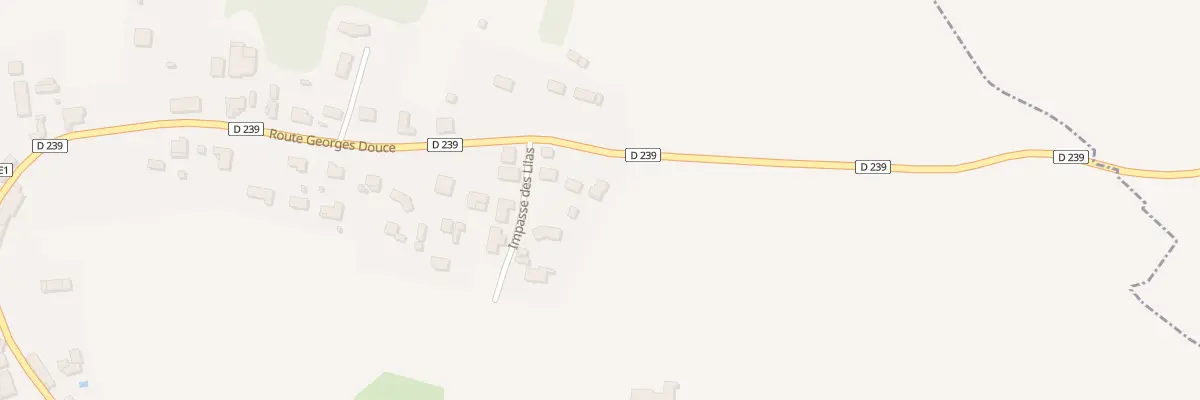 Plan du 398 Vincou à Daignac