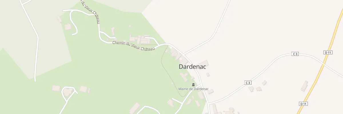 Plan du 5 Chem du Vieux Château à Dardenac