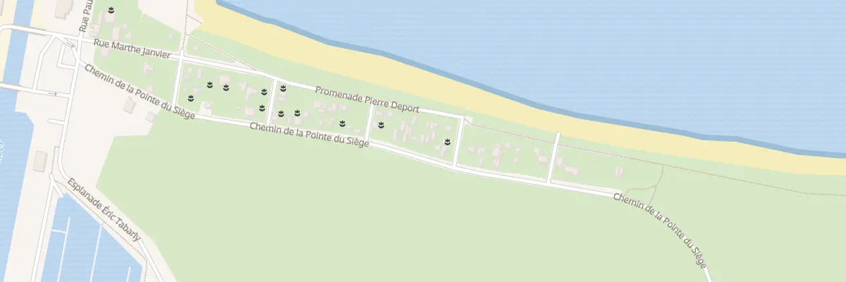 Plan du 55 Che de la Pointe du Siège à Ouistreham