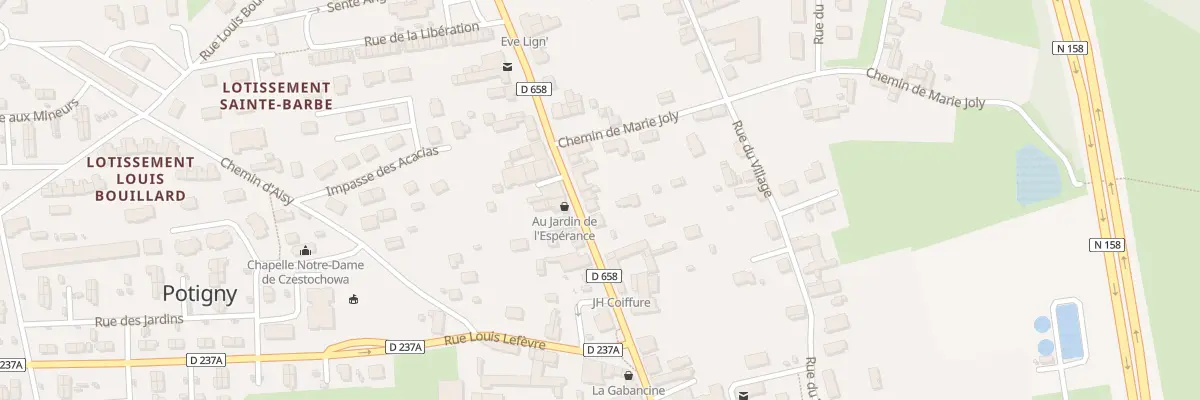 Plan du 41T Rue du Général Leclerc à Potigny