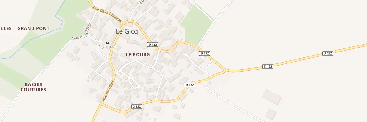 Plan du 1 Imp des Ormeaux au Gicq