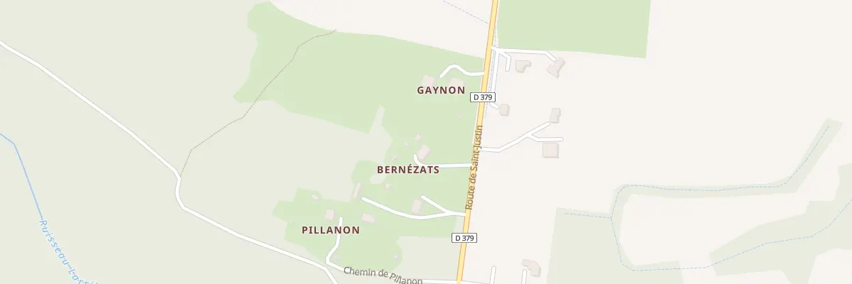 Plan du 41 Nabouts à Saint-Gor