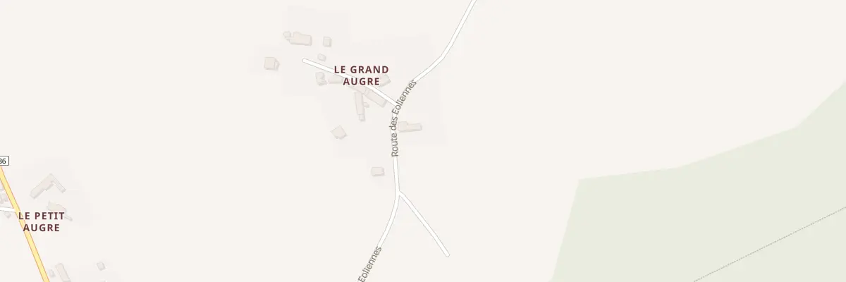 Plan du 12 Rte des Eoliennes à Villepail