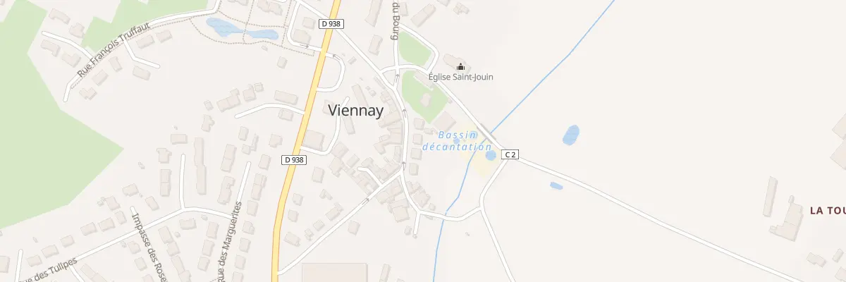Plan du 5006 Le Bourg à Viennay