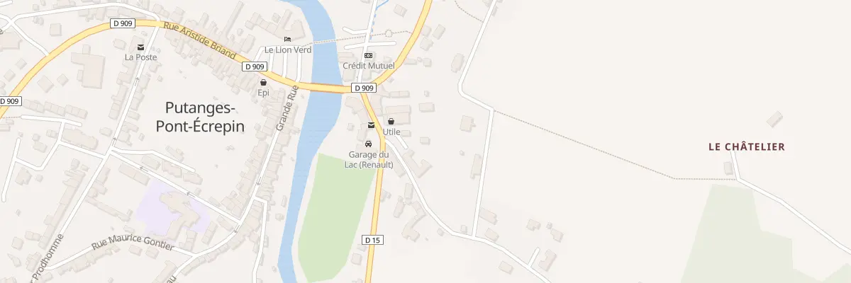 Plan du 139 Che du Mont Roussel à Putanges-le-Lac