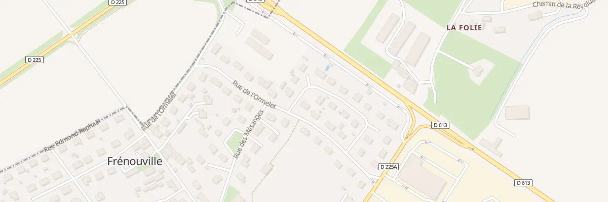 Plan du 8 Rue de l’Ormelet à Frénouville