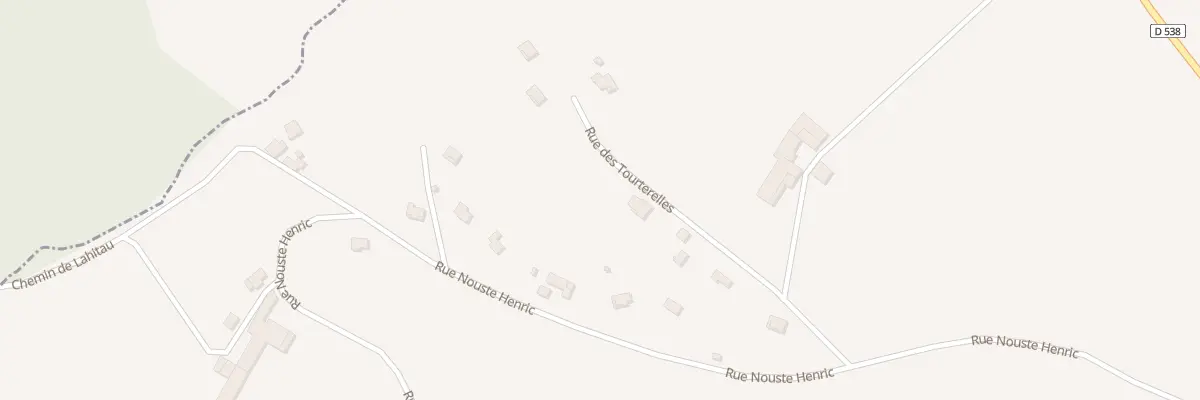 Plan du 8 Rue des Tourterelles à Andoins