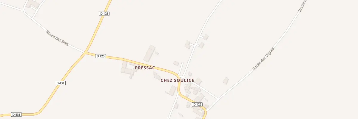 Plan du 5 Rte de la Croix de Mission à Lachaise
