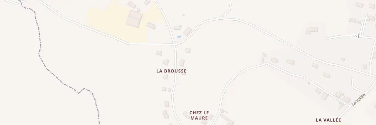Plan du 10 Chez le Maure à Orignolles