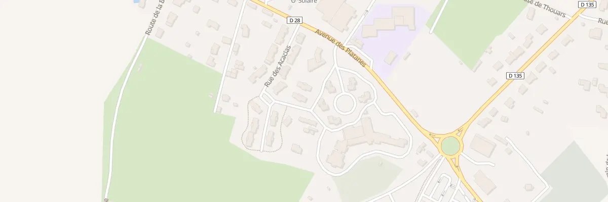 Plan du 6 Rue des Camélias à Saint-Varent