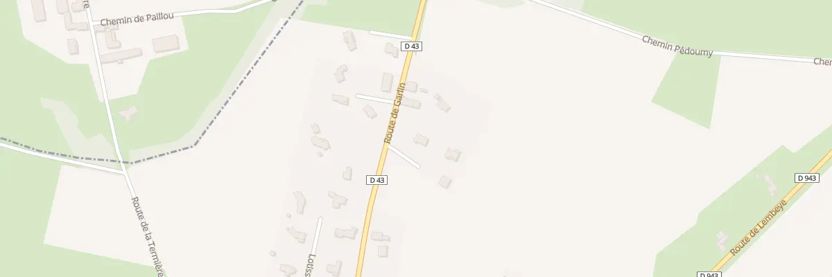 Plan du 9534 Rte de Garlin à Saint-Jammes