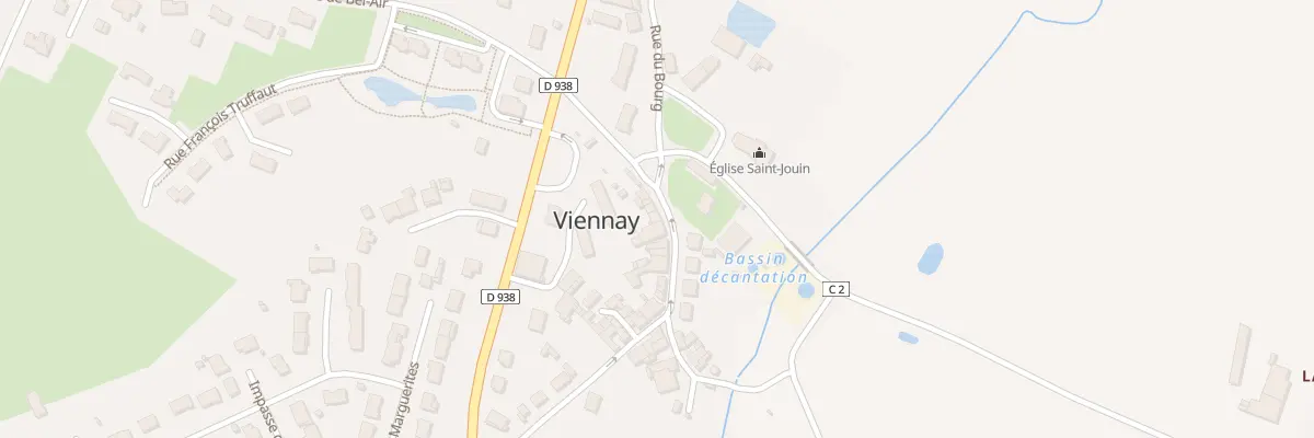Plan du 33 Rue du Bourg à Viennay