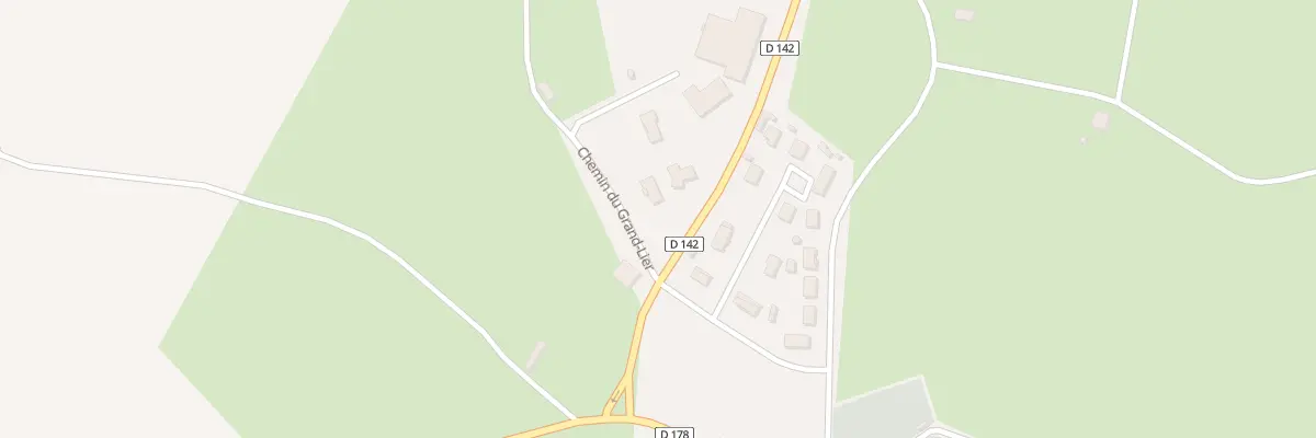 Plan du 2 Che du Grand-lier à Saint-Lin