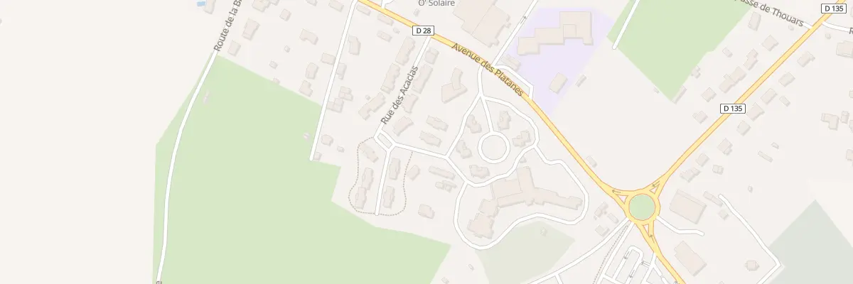 Plan du 8 Rue des Camélias à Saint-Varent