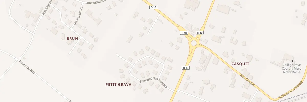 Plan du 15 Lot Hameau du Verger à Saint-Maixant
