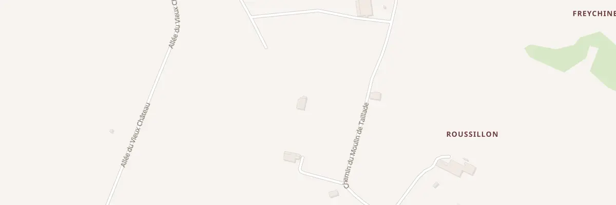 Plan du 153 Le Chateau Nord à Génissac
