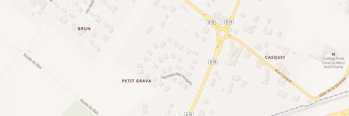 Plan du 28 Lot Hameau du Verger à Saint-Maixant