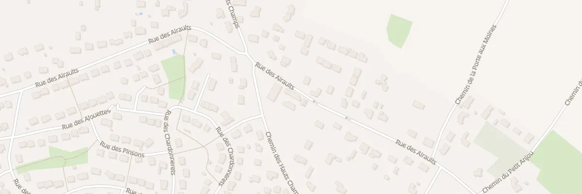Plan du 68 Rue des Airaults à Beaufort-en-Anjou