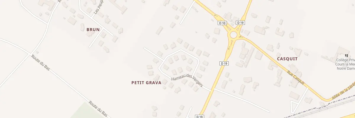 Plan du 27 Lot Hameau du Verger à Saint-Maixant