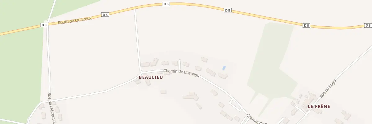 Plan du 32 Chem de Beaulieu La Brousse à Azay-le-Brûlé