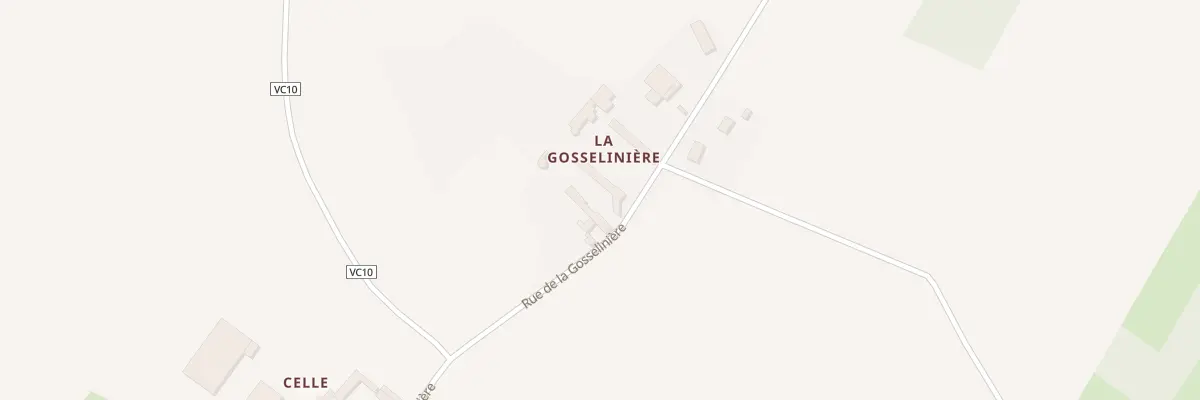 Plan du 43 Rue de la Gosselinière à Sainte-Verge
