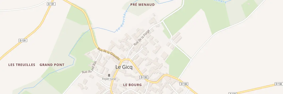 Plan du 5 Rue des Tisserands au Gicq