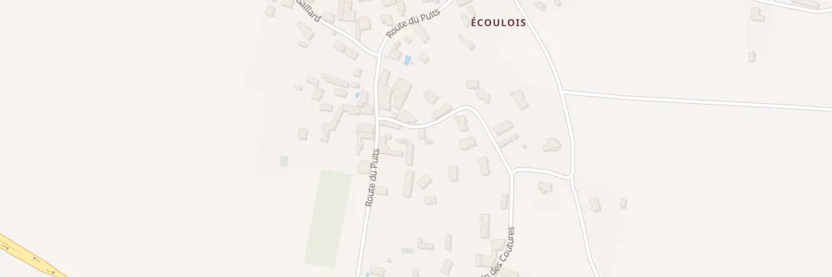 Plan du 6 Che des Coutures à Aigondigné