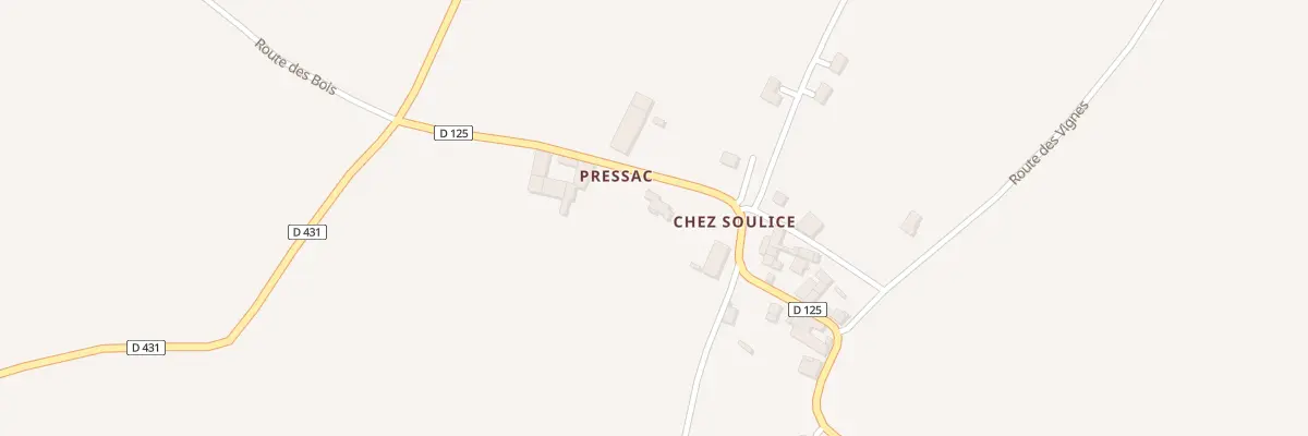 Plan du 18 Rte de la Croix de Mission à Lachaise