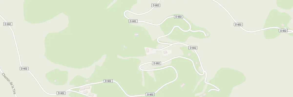 Plan du 61 Rte du Col des Spandelles à Ferrières