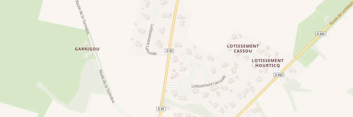 Plan du 9342 Lot Domaine Lacrouts à Saint-Jammes